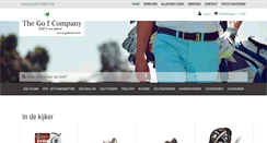 Desktop Screenshot of golfmateriaal.be