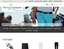 Tablet Screenshot of golfmateriaal.be